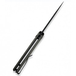 Civivi Couteau conspirator micarta vert/noir damas - Image 4