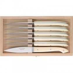 Coffret 6 couteaux steak...