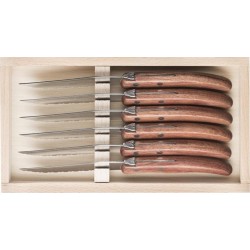 Coffret 6 laguiole steak...