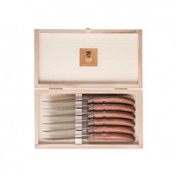 Claude Dozorme Coffret 6 laguiole steak dozorme bubinga - Image 2