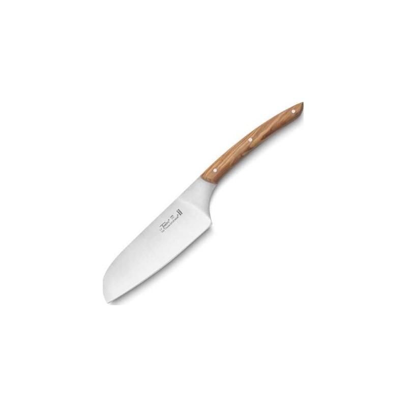 Claude Dozorme Santoku dozorme cuisine au quotidien 13cm olivier