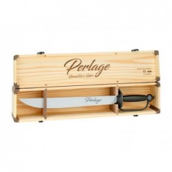 Due Cigni Sabre a champagne 39cm en coffret bois - Image 3