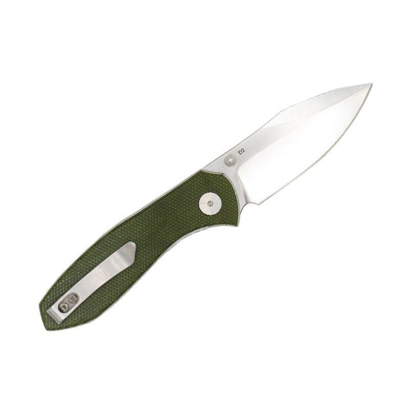 Eikonic Couteau kasador micarta vert