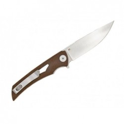 Eikonic Couteau aperture micarta marron - Image 2
