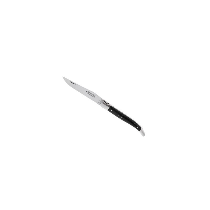 Fontenille Pataud Laguiole gilles essentiel corne noire 12cm inox