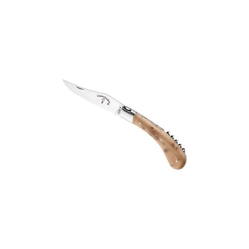 Fontenille Pataud Couteau capuchadou (gilles) 2p genevrier 12cm inox mat