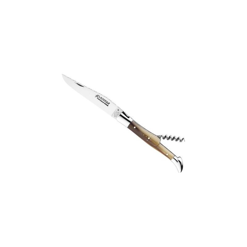 Fontenille Pataud Laguiole gilles tradition 2p pointe de corne 12cm inox