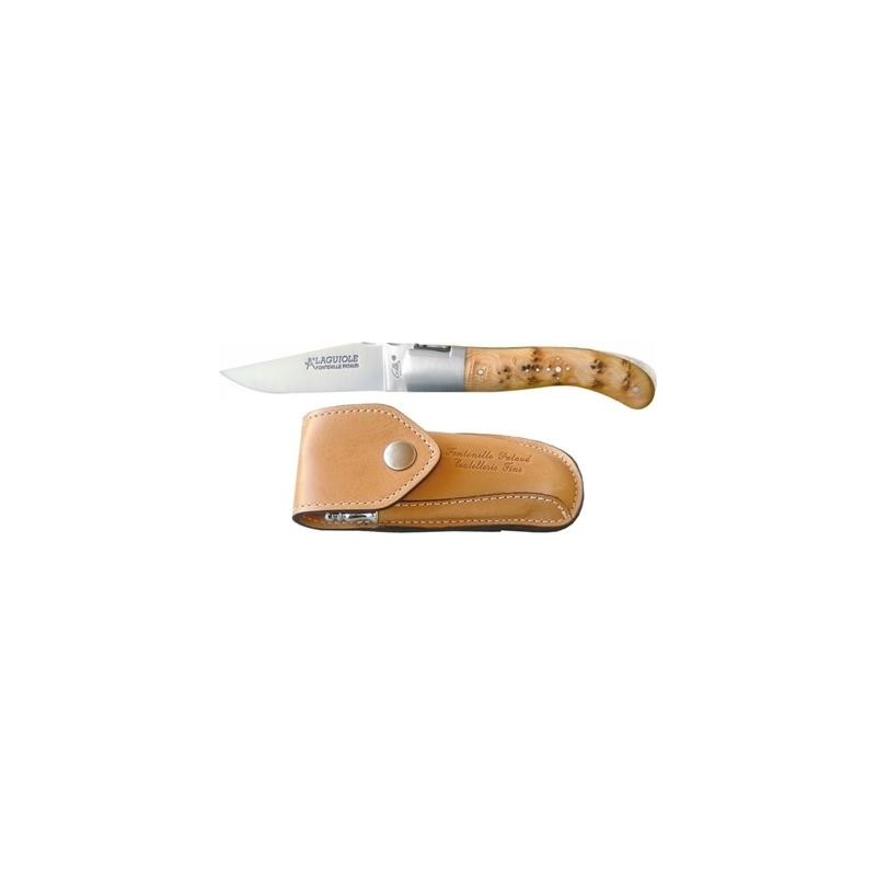 Fontenille Pataud Laguiole gilles sport genevrier 13cm inox mat