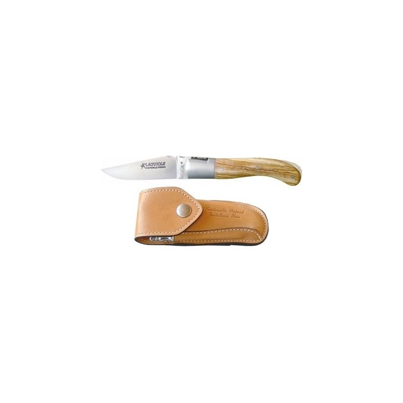 Fontenille Pataud Laguiole gilles sport olivier 13cm inox mat
