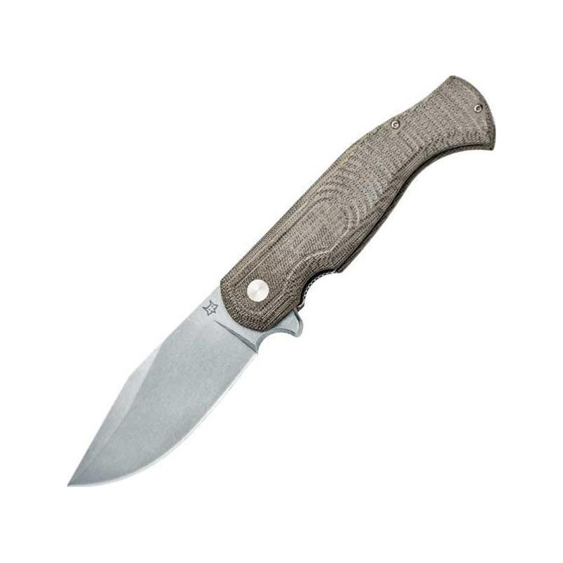 Fox Couteau eastwood tiger micarta vert