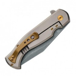 Fox Couteau eastwood tiger titanium/fibre de carbone - Image 2