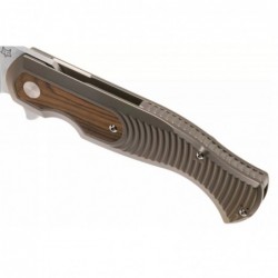 Fox Couteau eastwood tiger titanium bronze/ziricote - Image 10