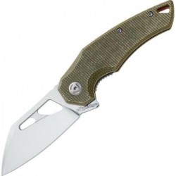 Couteau atrax micarta vert