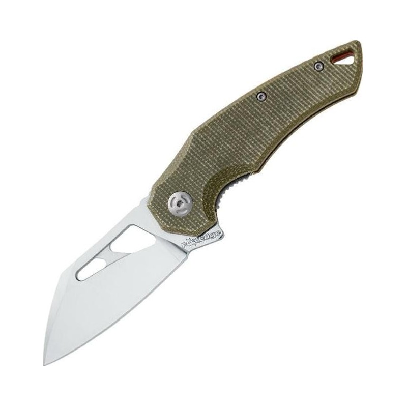 Fox Edge Couteau atrax micarta vert