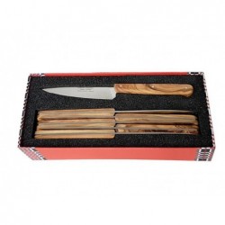 Goyon-Chazeau Coffret 6 office p'tit tradi 20cm olivier - Image 2