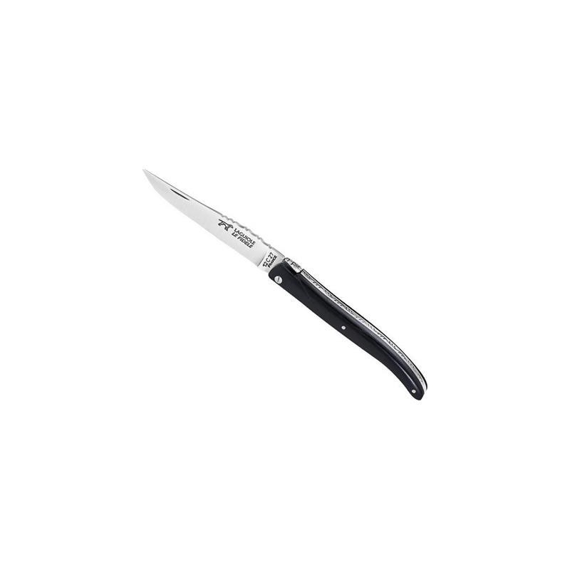 Le Fidèle Laguiole plein manche ebene 12cm inox
