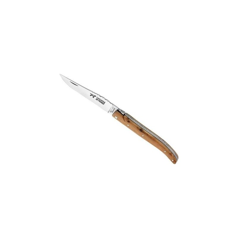 Le Fidèle Laguiole plein manche genevrier 12cm inox
