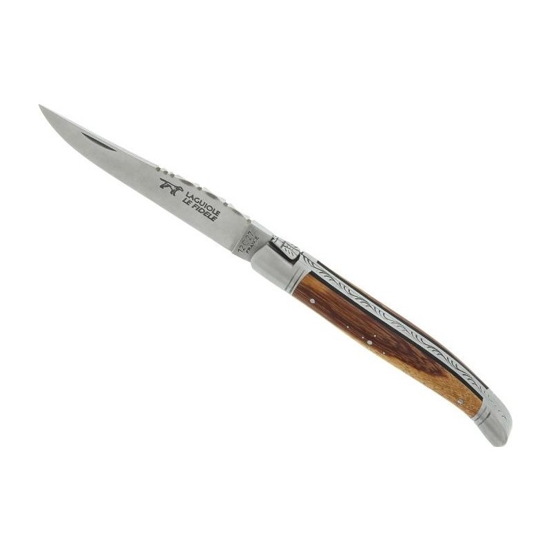 Le Fidèle Laguiole bois de serpent 12cm inox