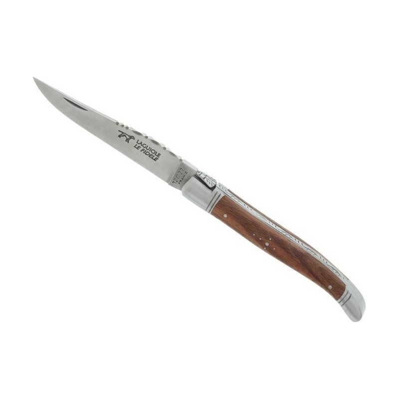Le Fidèle Laguiole noyer 12cm inox