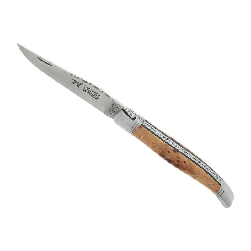 Le Fidèle Laguiole genevrier 12cm inox