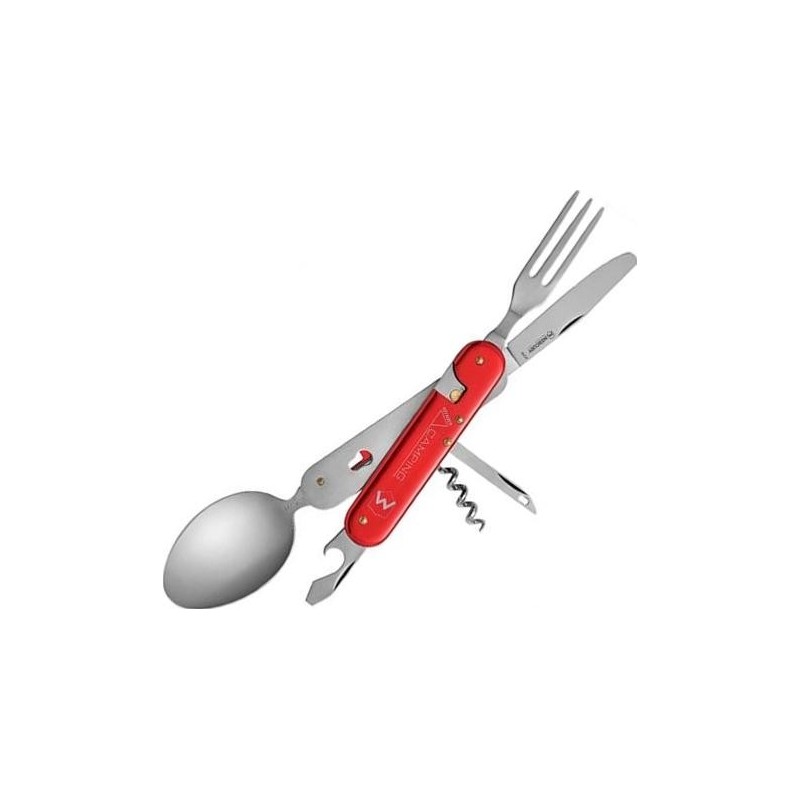 Mercury Couvert camping 6p rouge