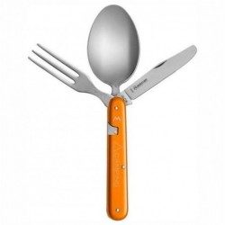 Couvert camping 3p orange