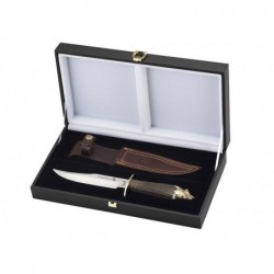 Muela Poignard wildboar cerf 16cm inox + coffret - Image 2