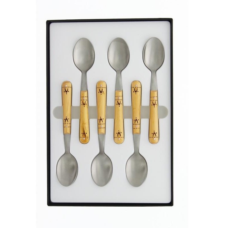 Nontron Coffret 6 cuillers cafe