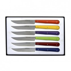 Nontron Coffret 6 couteaux table tissu compresse - Image 2