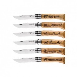 Opinel Coffret 6 animalia 3 n.8 vri chene - Image 2
