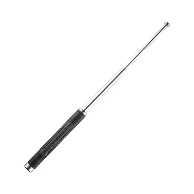 Piranha Matraque telescopique "Protection baton" silver + etui