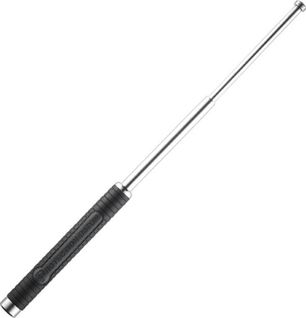 Piranha Matraque telescopique "Protection baton" silver + etui