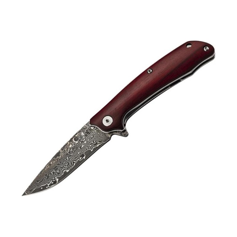 Puma Tec Couteau bois de santal 10,5cm damas industriel
