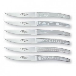ROGER ORFEVRE Coffret 6 couteaux le thiers inox decor maison - Image 2