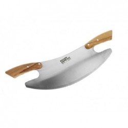 ROGER ORFEVRE Coupe pizza 35cm inox en coffret bois - Image 2