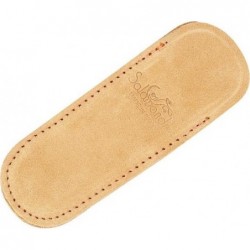 Salamandra Couteau bois du desert 10cm inox + etui - Image 2