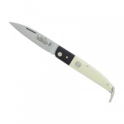 Couteau juma blanc mitre noire