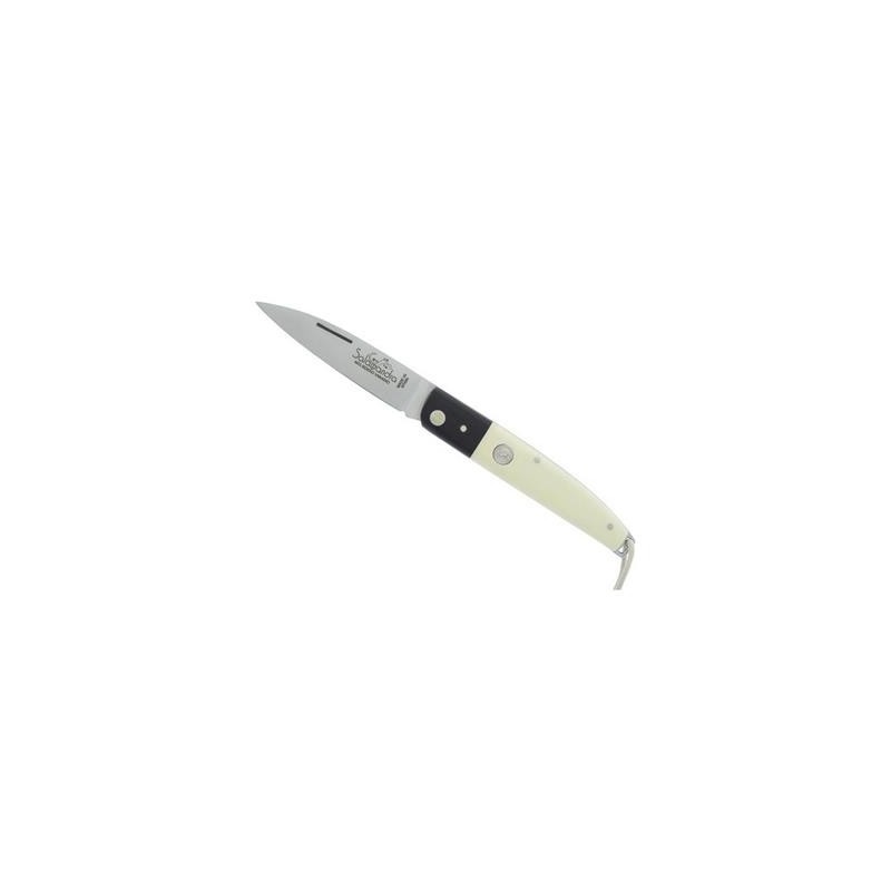 Salamandra Couteau juma blanc mitre noire