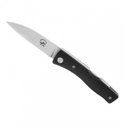 Couteau g10 noir 10cm inox...