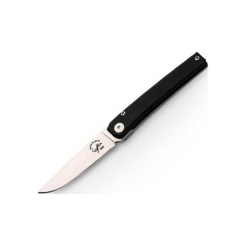 Salamandra Couteau g10 noir/inox 9cm inox