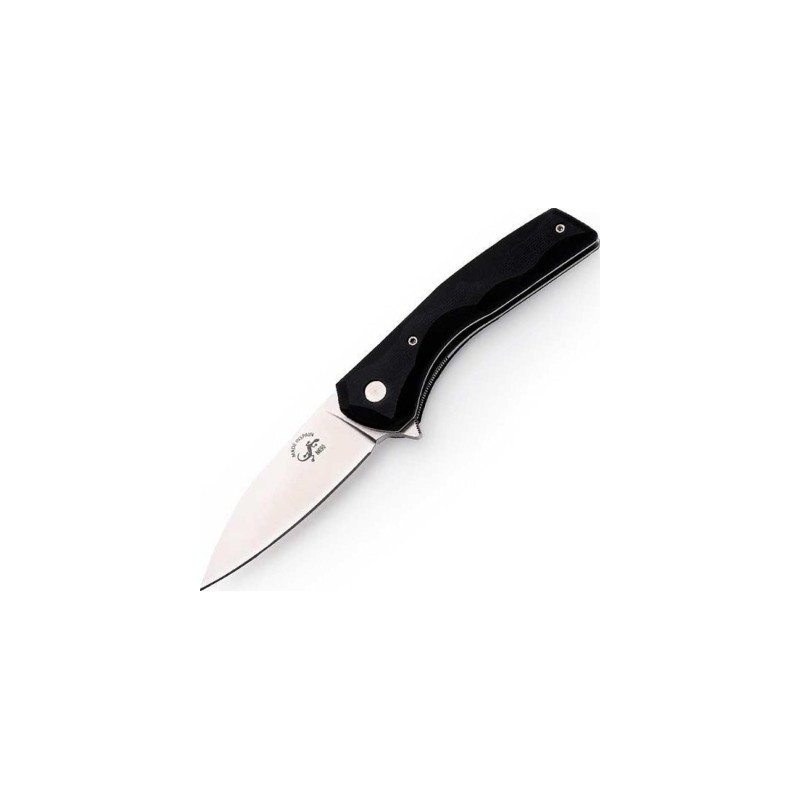 Salamandra Couteau g10 noir 11cm inox + clip