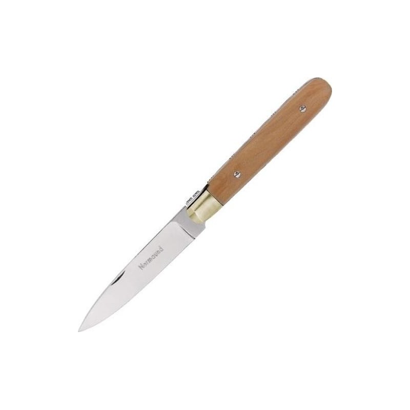 Sans marque Couteau normaund pommier 10,5cm inox