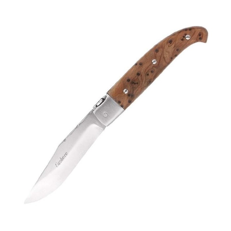 Sans marque Couteau euskara thuya 10,5cm inox