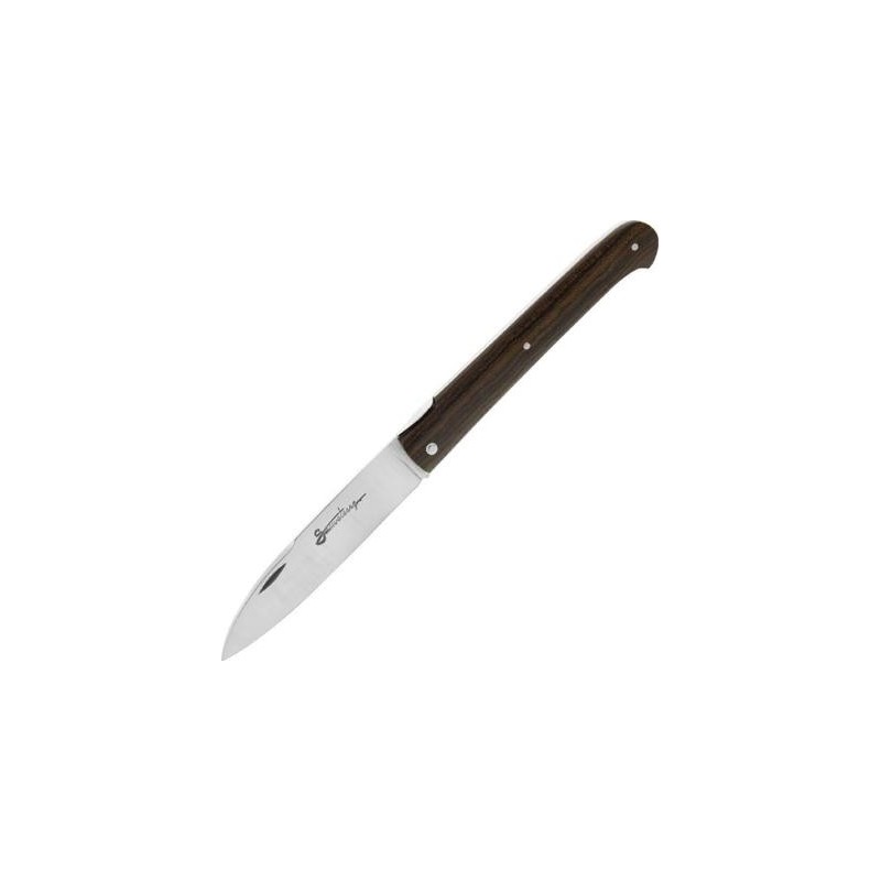 Sauveterre Couteau plein manche ziricote 11cm inox