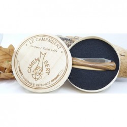 Sauveterre Couteau camembert plein manche pistachier 11cm inox - Image 2