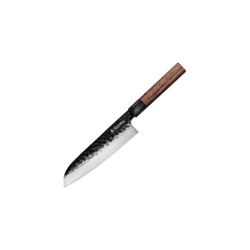 Sayuto Couteau santoku 17cm sequoia san mai