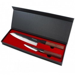 Coffret 2 couteaux sequoia...