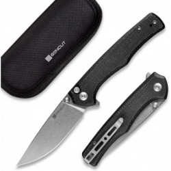 Sencut Couteau crowley micarta noir stonewashed - Image 10