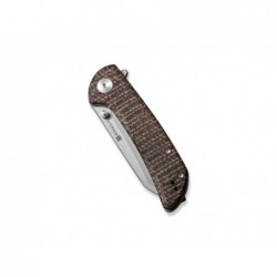 Sencut Couteau fritch micarta marron stonewashed - Image 9