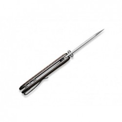 Sencut Couteau fritch micarta marron stonewashed - Image 12